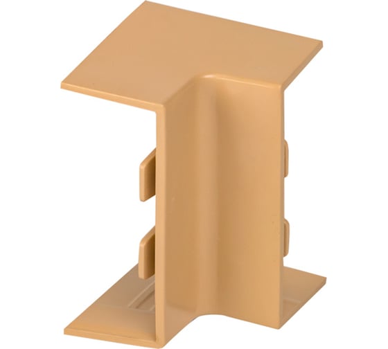 Изображение товара Внутренний угол EKF 40х16 4 шт светлое дерево EKF-Plast ibl-40-16x4