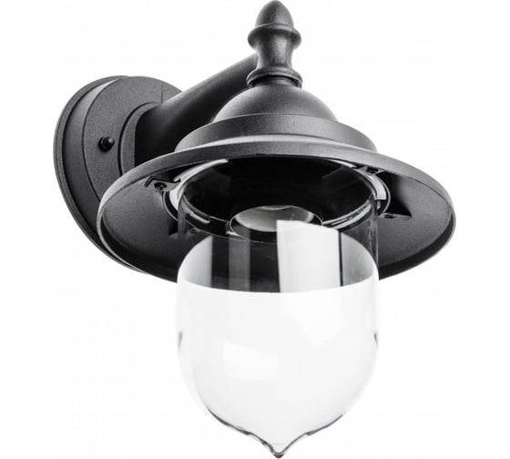 Изображение товара Садовый светильник GTV TOSKANA-AD, E27, max.60w, IP54, ac220-240v, 50-60hz, бра простое, черный корпус OS-TOS0DA-00
