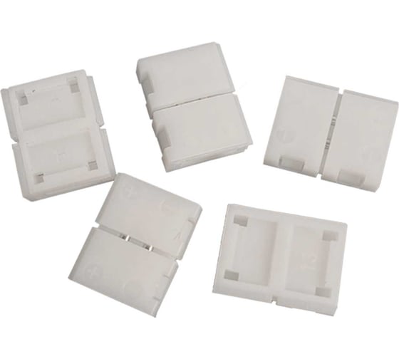 Изображение товара Набор коннекторов для светодиодной ленты Gauss 10mm RGB IP20 5 шт. в упак. 209204000 209200000