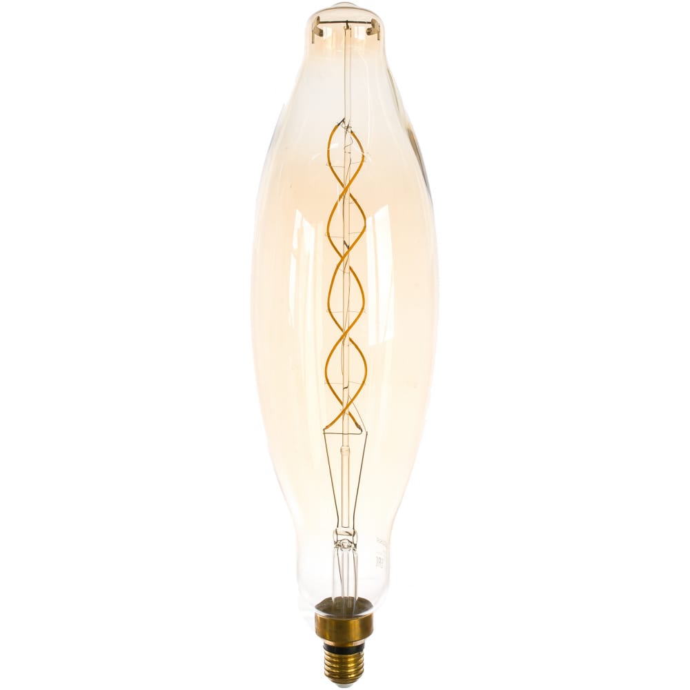 фото Лампа gauss led vintage filament flexible bt120 8w e27 120х420mm golden 620lm 2400k 156802008