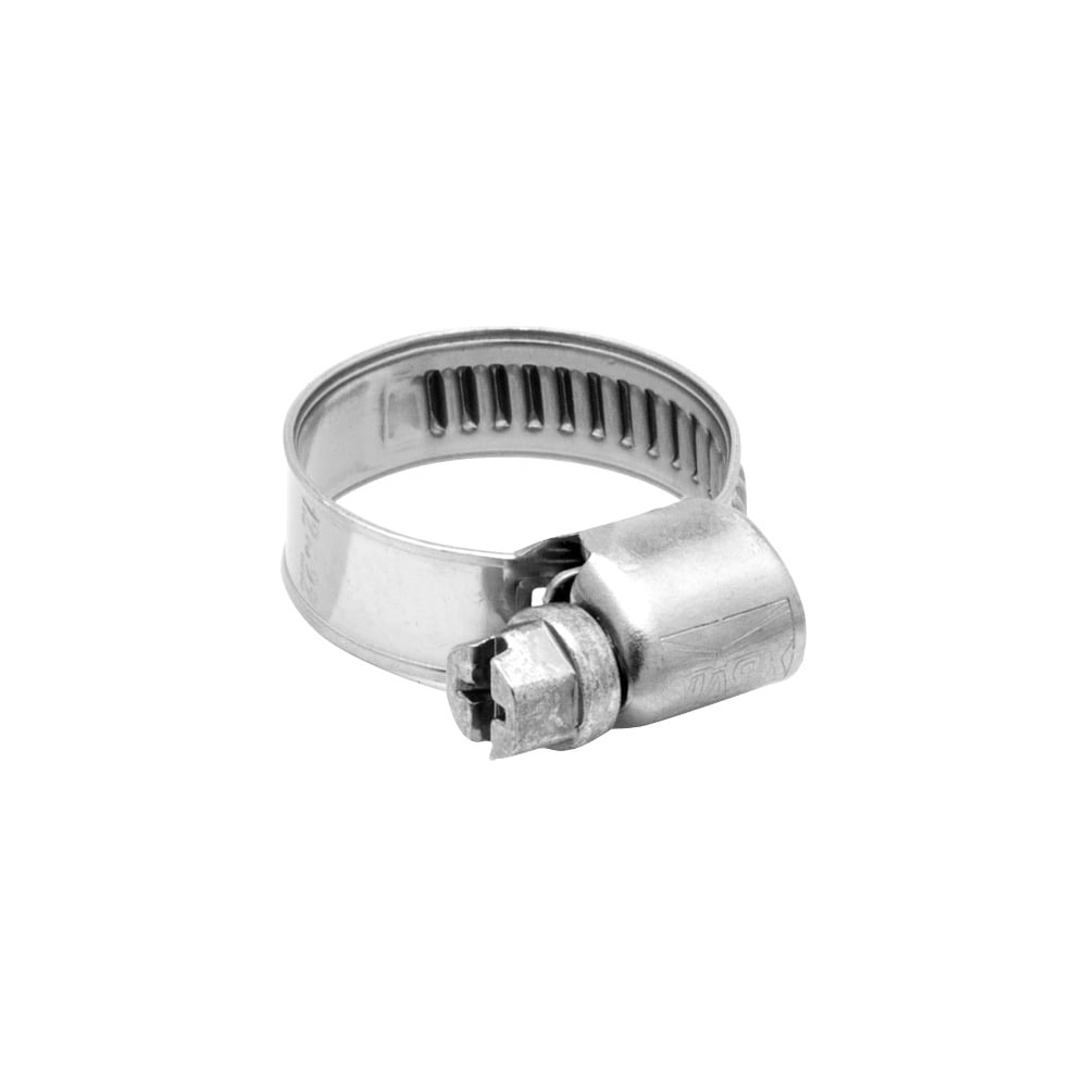 Изображение товара Хомут МАЯК 12-22 мм червячный из оцинкованной стали, 100 шт