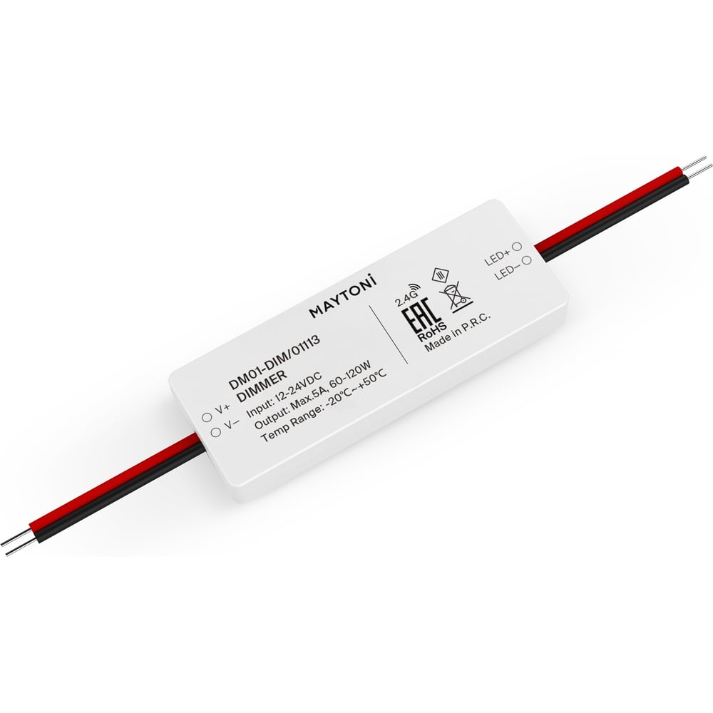 Изображение товара Диммер для монохромных LED-лент MAYTONI dm01-dim 01113 60 Вт