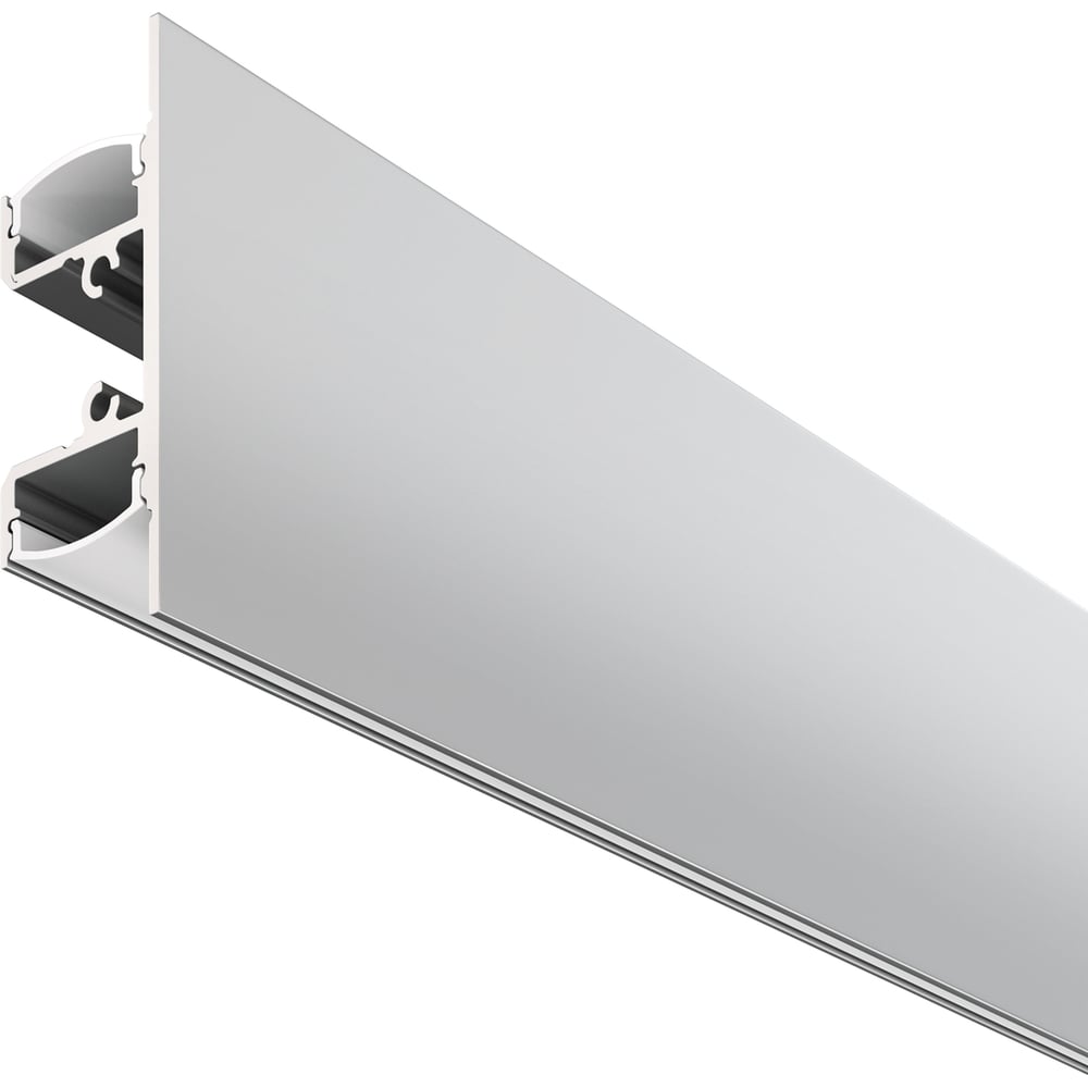 Изображение товара ALM-1848-S-2M - накладной алюминиевый профиль 48, 3 мм, 2000 мм