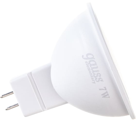 Изображение товара Лампа Gauss LED Elementary MR16 GU5.3 7W 570lm 6500K 13537