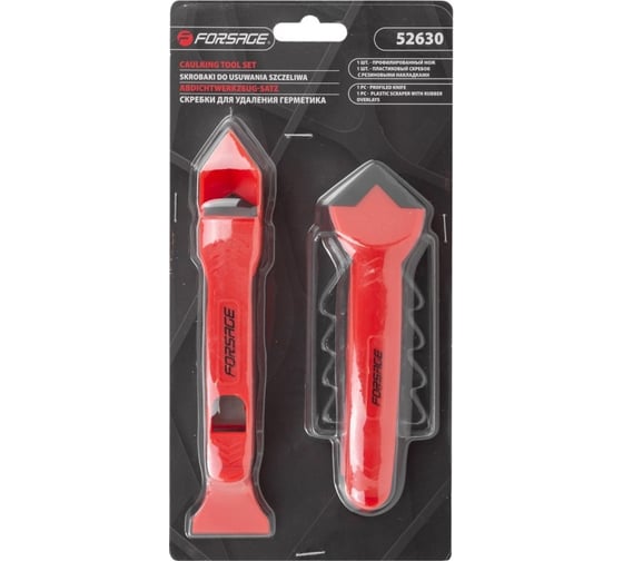 Изображение товара Набор пластиковых скребков для удаления герметика Forsage 2пр, в блистере f-52630 51923 F-52630(51923)