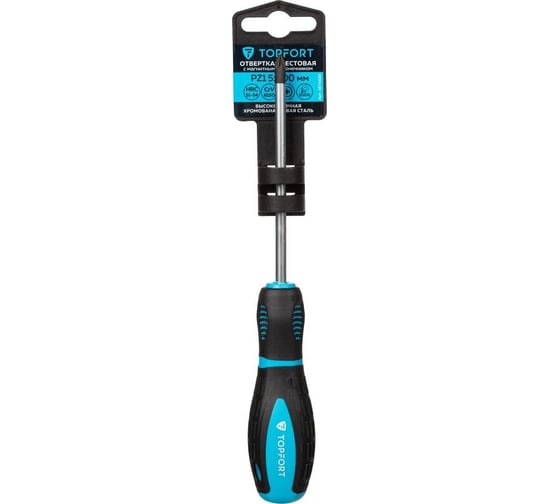 Изображение товара Отвертка Topfort крестовая PZ1 5x100 1674430
