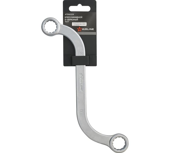 Изображение товара Ключ Airline накидной S-образный 16x17 PRO ATBW004