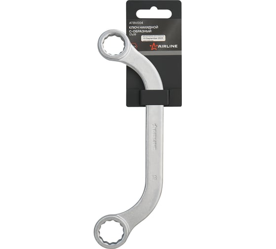 Изображение товара Ключ Airline накидной С-образный 17x19 PRO ATBV004