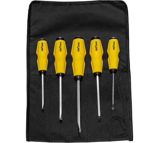 Изображение товара Набор отверток Промлайн с ударным наконечником 5 предметов ПЛ01406045_023