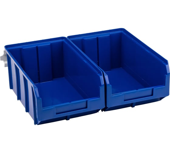 Изображение товара Настенный органайзер СТЕЛЛА-ТЕХНИК 2 синих ящика v-3 V-3-440-синий