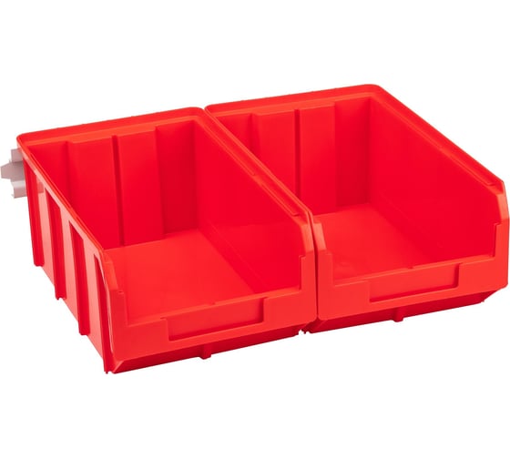 Изображение товара Настенный органайзер СТЕЛЛА-ТЕХНИК 2 красных ящика v-3 V-3-440-красный