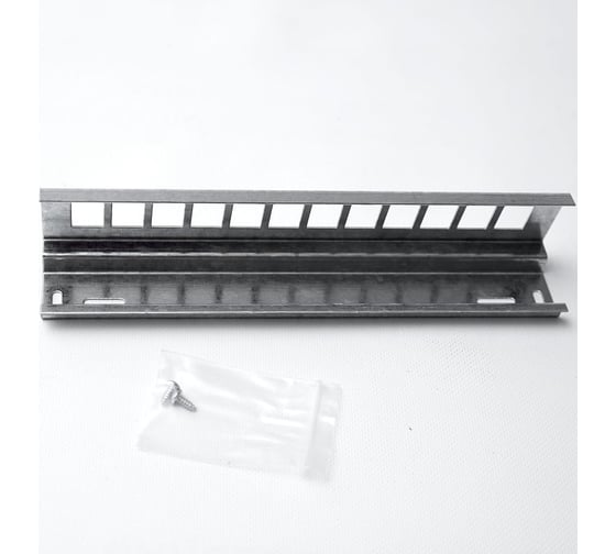 Изображение товара Патч-панель 10" для 12 модулей rj45 для распределительных щитков серии it/combi TEHNOPLAST pp10 8764