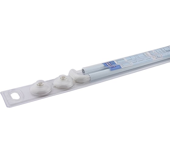 Изображение товара Угловой г-образный карниз Сантис blister белый 002016