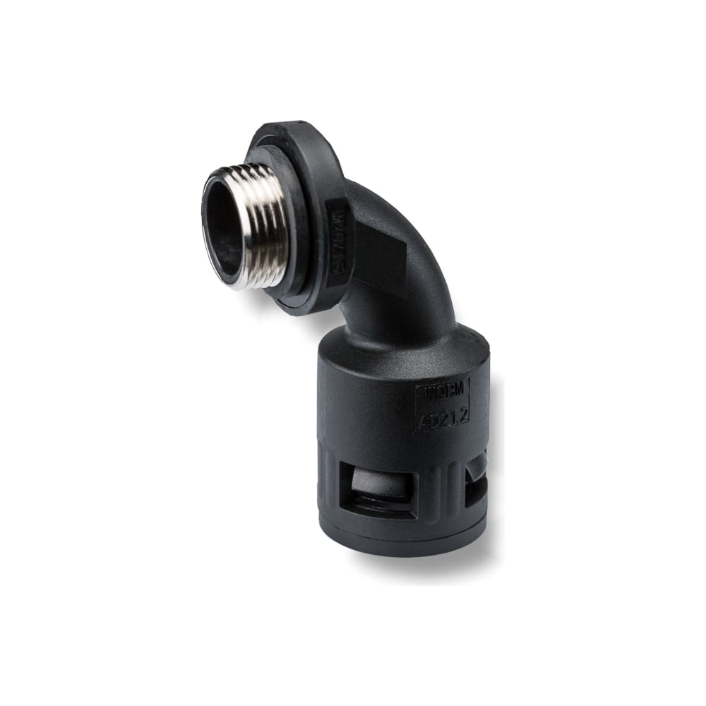 Изображение товара Муфта для гофрированных труб WEYER WQBM-M16B/AD13.0 - коннектор поворотный, нар. M16x1.5 WE2001500