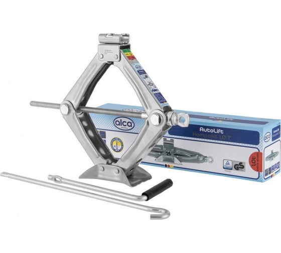 Изображение товара Механический домкрат Alca Ромб 1 т, 100-350 мм 436100
