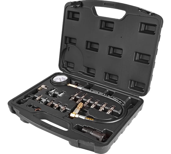 Изображение товара Компрессометр для дизельных грузовиков с 16 адаптерами AV Steel, AV-925004