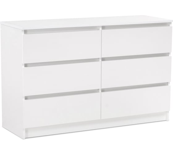 Изображение товара Комод Woodville мадера к6м белый 497489