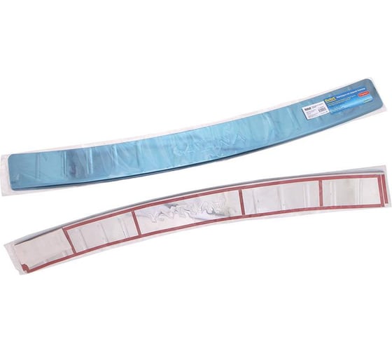 Изображение товара Накладка бампера декор DolleX, LADA Kalina ВАЗ-1119, 2192 хэтчбек нерж. сталь, NBI-205