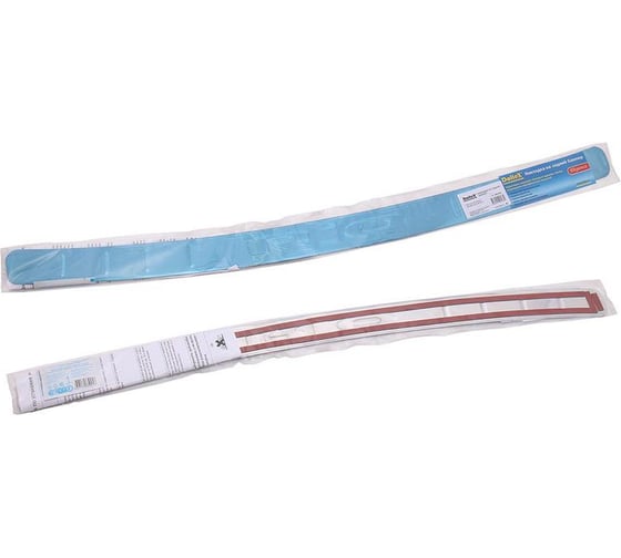 Изображение товара Накладка бампера декор DolleX, KIA Rio III хетчбек HB 2015-&gt, штамп RIO нерж. сталь, NBI-042