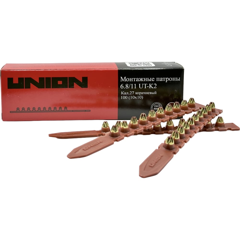 Изображение товара Монтажные патроны UNION UT-K2 6,8/11 коричневые, 100 шт