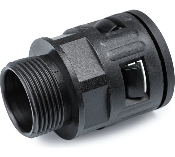 Изображение товара Муфта для гофрированных труб WEYER WQG1-M25B/AD21.2 - коннектор прямой, нар. M25x1.5 WE0104300