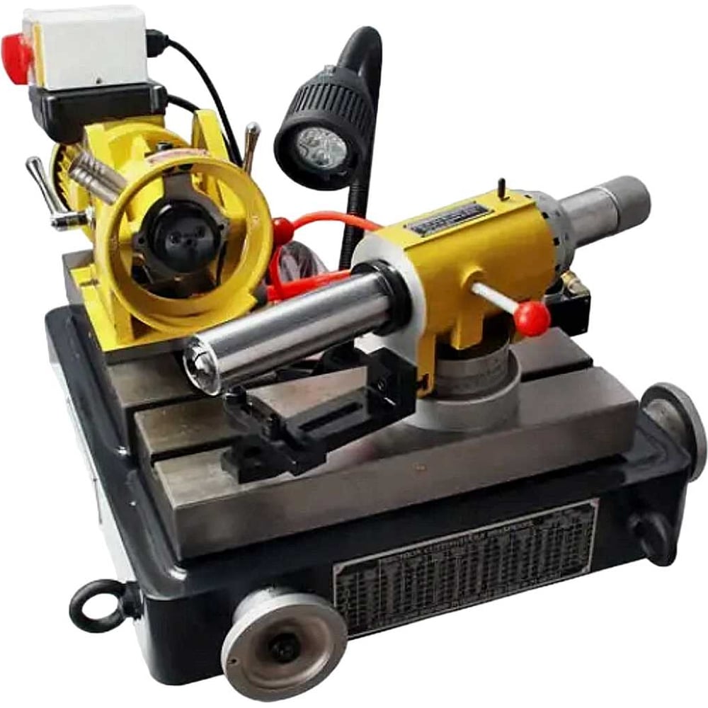 Изображение товара Высокоточный станок для заточки 2-х, 3-х, 4-х, 6-тизубых фрез по торцу и спирали Partner GD-66 206628