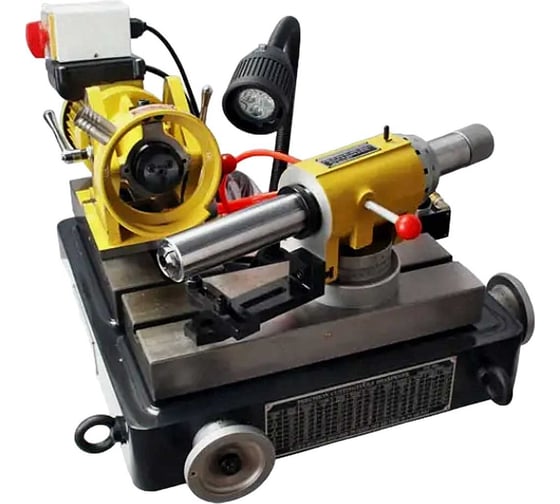 Изображение товара Высокоточный станок для заточки 2-х, 3-х, 4-х, 6-тизубых фрез по торцу и спирали Partner GD-66 206628