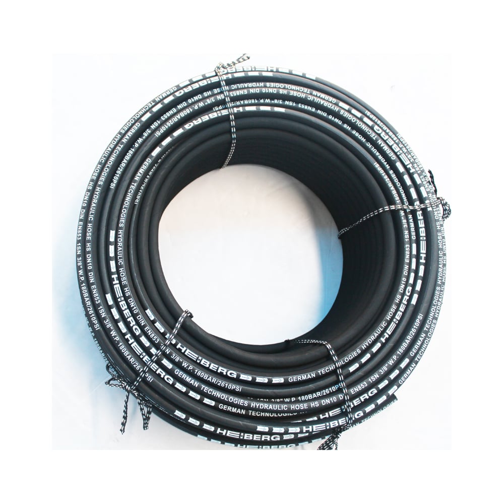 Изображение товара Гидравлический рукав высокого давления HEIBERG DIN8 EN853 2SN 100 м 5/16 W.P. 360 бар