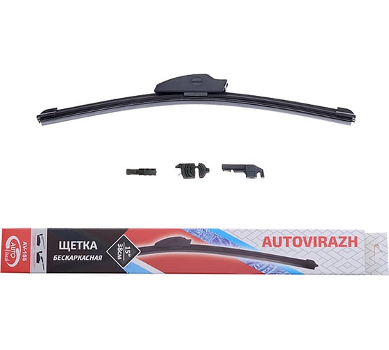 Изображение товара Щетка с/о "AV-155Y" AUTOVIRAZH, 70 см / 28", бескаркасная, AV-002815