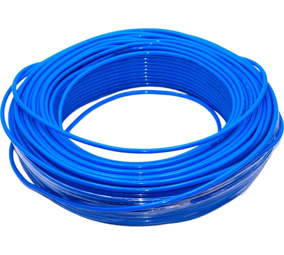 Изображение товара Пневмотрубка полиэтиленовая HIMPT 25 м pu95 10x6.5 мм (8 атм, голубая) китай 00-00019237