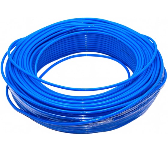 Изображение товара Пневмотрубка полиуретановая HIMPT 25 м pu98 10x8 мм (8 атм, голубая) китай 00-00019239 00-00006407