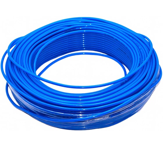 Изображение товара Пневмотрубка полиэтиленовая HIMPT 25 м pu95 6x4 мм (8 атм, голубая) китай 00-00019229