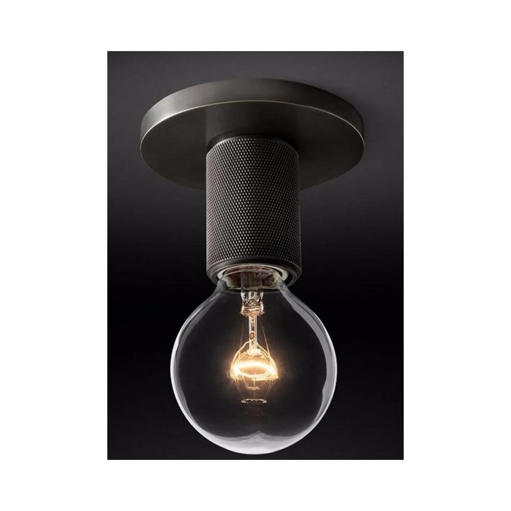 Изображение товара Потолочный светильник IMPERIUMLOFT RH Utilitaire Black 60Вт