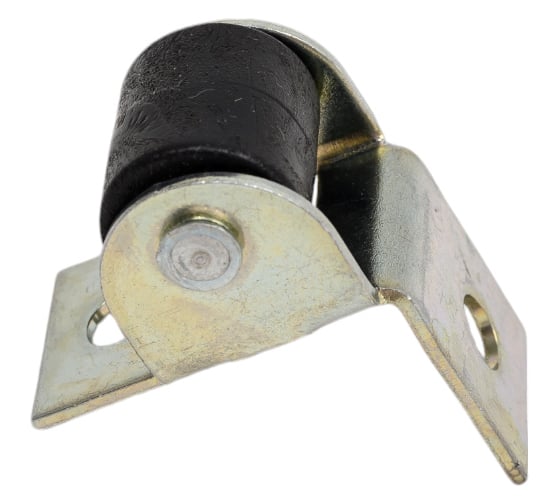 Изображение товара Выкатной неповортоный ролик Tech-Krep В.2, D17 мм, угловая площадка, пластик 148446