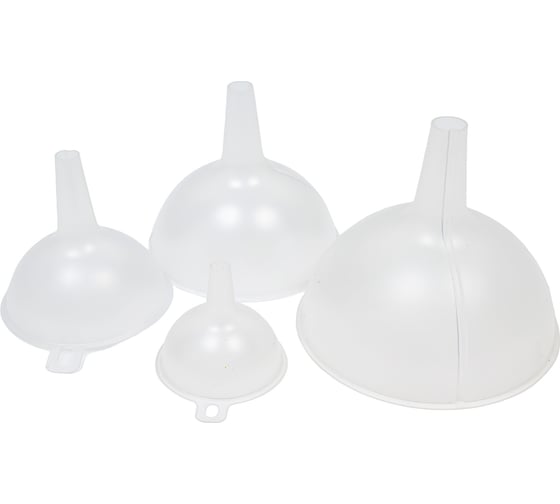 Изображение товара Набор воронок Radivas 115/95/75/55 мм, натуральный цвет H3-01-01