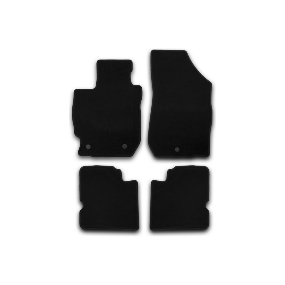 фото Klever коврики в салон econom nissan almera акпп 2012-, сед., 4 шт. kvr01364001200k