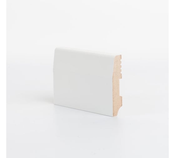 Изображение товара Напольный плинтус Deartio Ликорн МДФ, грунтованный под покраску Р 12.70.16