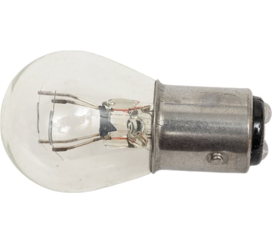 Изображение товара Автомобильная лампа P21/4W 12V 21/4W BAZ15d, смещенный цоколь (габариты+стоп) 100 шт. МАЯК 61214
