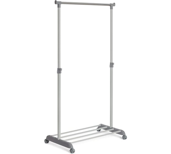 Изображение товара Вешалка Tetchair Odent металл, пластик, 86x44x166 см, темно-серый/светло-серый/хром 19250