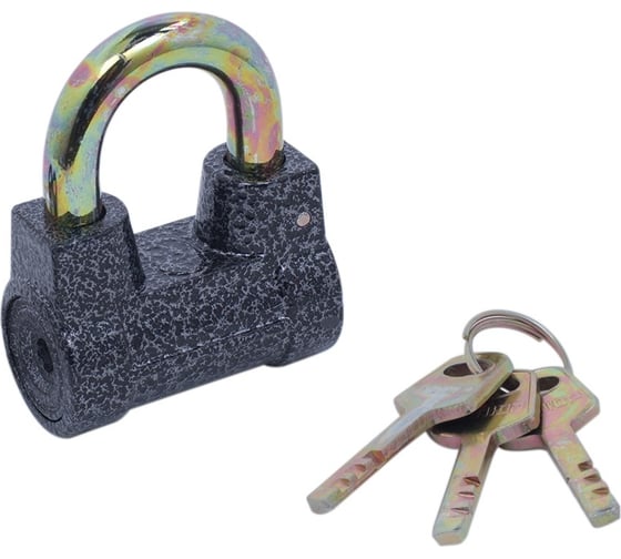 Изображение товара Навесной замок с одной секретностью Аллюр ВС2-4KA, d 10 мм 12369