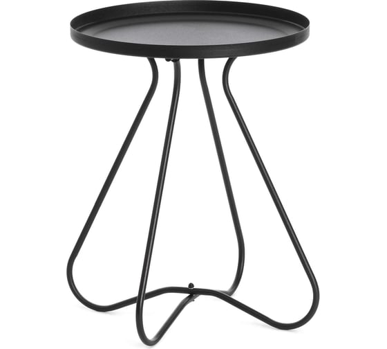 Изображение товара Журнальный столик Tetchair Gland металл, 40x40x45 см, черный 19481