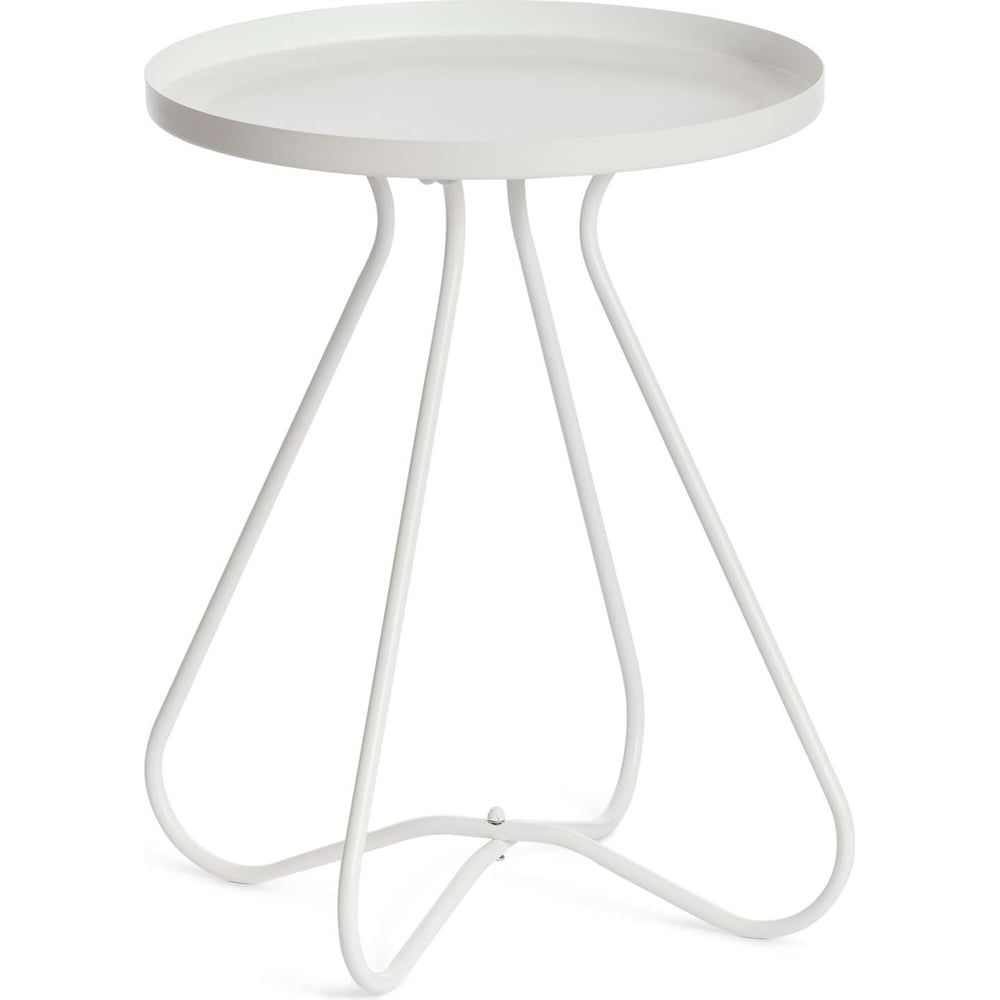 Изображение товара Журнальный столик Tetchair Gland белый 40x40x45 см