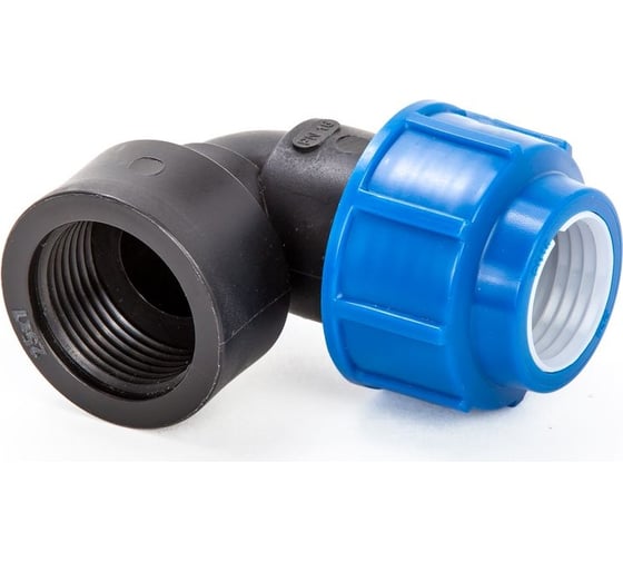 Изображение товара Компрессионный отвод для ПЭ труб LAMMIN вр 25x1" Lm34007025025