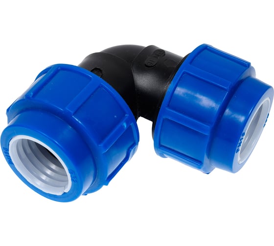 Изображение товара Компрессионный отвод для ПЭ труб LAMMIN 32 Lm34009032032