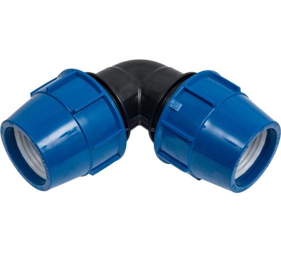 Изображение товара Компрессионный отвод для ПЭ труб LAMMIN 75 Lm34009075075