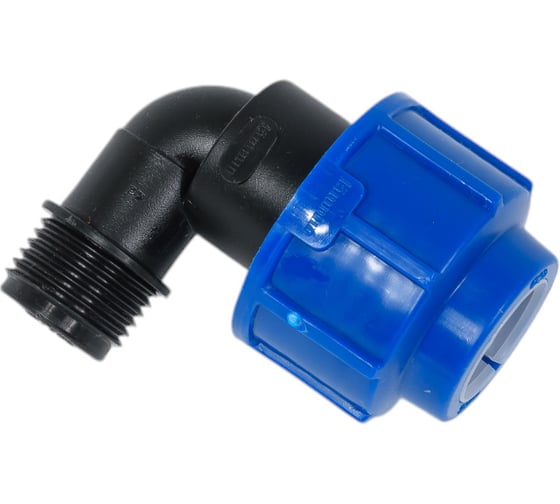 Изображение товара Компрессионный отвод для ПЭ труб LAMMIN нр 20x1/2" Lm34008020015