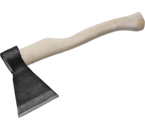 Изображение товара Топор кованый Без бренда ИЖ с прямым лезвием, деревянной рукояткой, 0,8 кг 2071-08