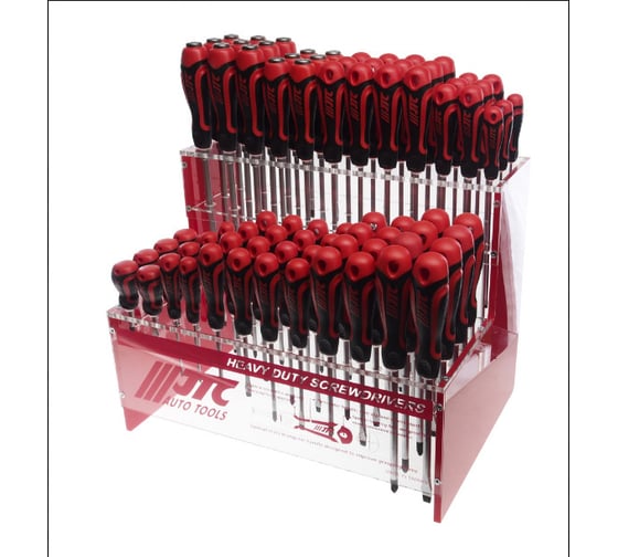 Изображение товара Набор силовых отверток на стенде JTC 84 штуки 7723