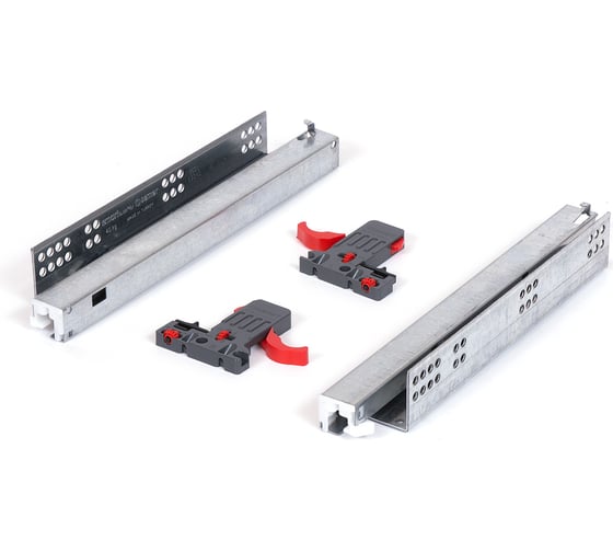 Изображение товара Направляющая полного выдвижения c доводчиком SAMET SMART SLIDE, Lock-Fix 350 мм СТ-00001279