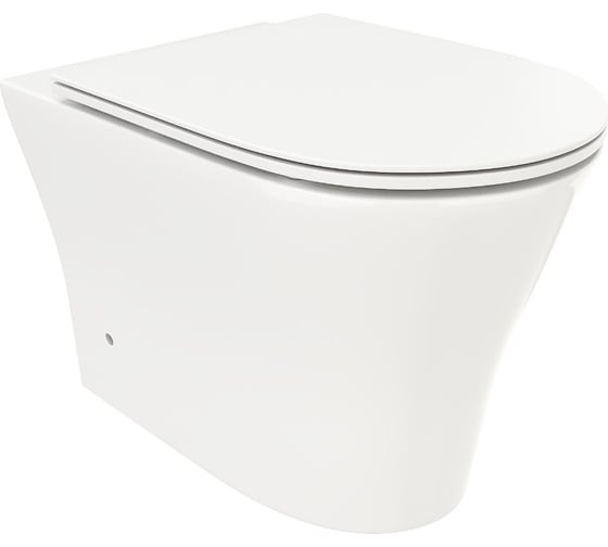 Изображение товара Приставной унитаз Cerutti SPA Adige F безободковый, сиденье с микролифтом 8907